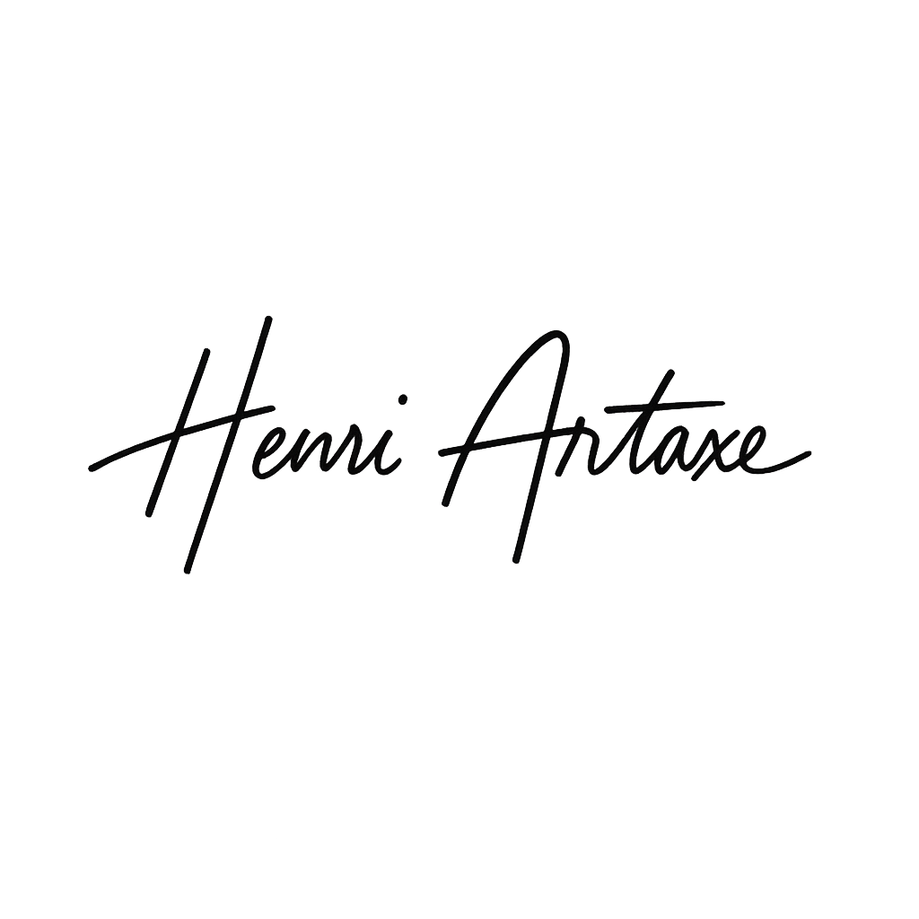 Signature Henri Artaxe